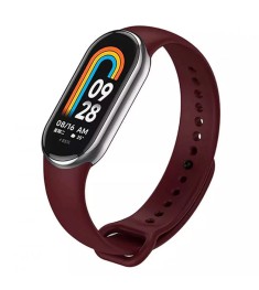 Ремінець Original Design Xiaomi Mi Band 8  /  9  /  10 (51) Бордовий