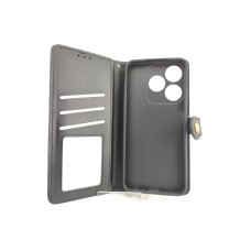 Чехол-книжка Leather Book Gallant Tecno Spark 10C (Чёрный)