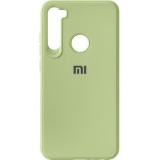Силіконовий чохол-книжка Xiaomi Redmi Note 8 (зелений)