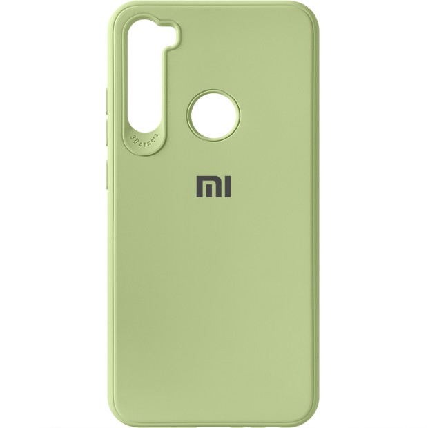 Силіконовий чохол-книжка Xiaomi Redmi Note 8 (зелений)