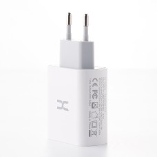 Адаптер СЗУ DC CA-F17 20W (1USB  /  1Type-C) + кабель Type-C - Type-C (Білий) D