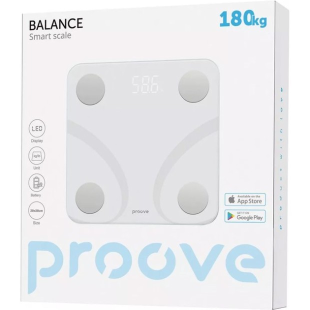 Умные весы Proove Balance (White) SLBF00010002