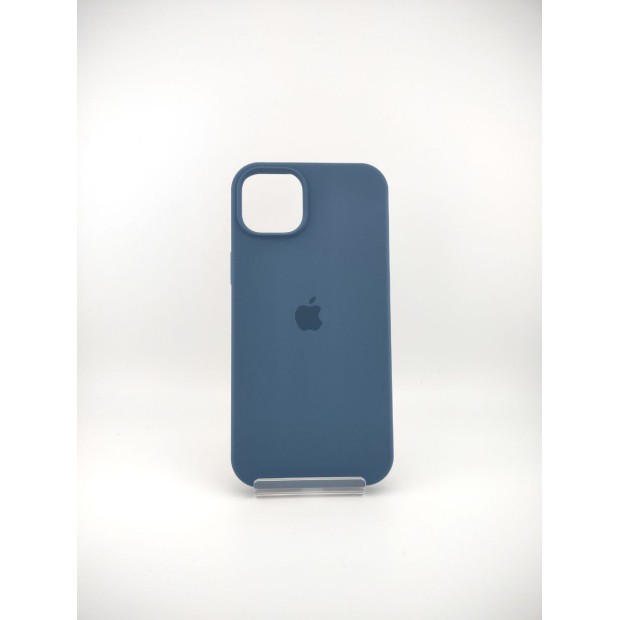 Силіконовий оригінальний чохол для Apple iPhone 15 Plus (Storm Blue)