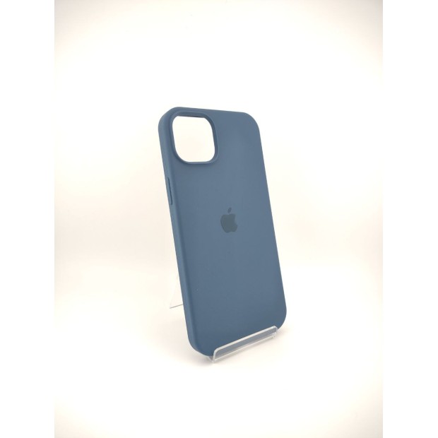 Силикон Original Round Case Apple iPhone 15 Plus (Storm Blue)