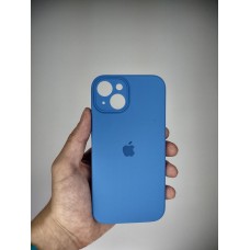 Оригінальний силіконовий чохол RoundCam для Apple iPhone 14 (12) Королівський синій