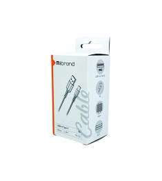 USB-кабель Mibrand Mi-32 Nylon 50см (Type-C) (Чорний)