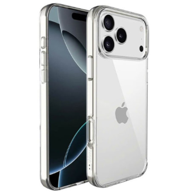 Силиконовый чехол Alabay для Apple iPhone 17 Pro Max (Прозрачный)