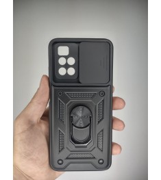 Бронь-чехол Ring Serge Armor Case Xiaomi Redmi 10 (ShutCam) (Чёрный)