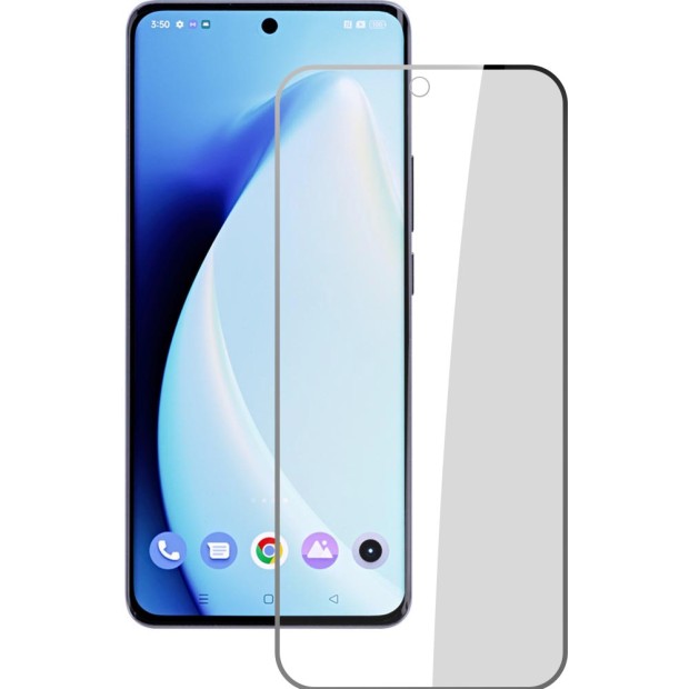 Защитное стекло 5D Japan HD Realme 10 Pro Black