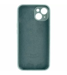 Силикон Original RoundCam Case Apple iPhone 15 (55) Blackish Green