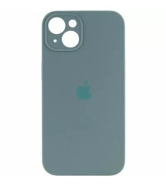 Силикон Original RoundCam Case Apple iPhone 15 (55) Blackish Green