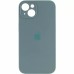 Силикон Original RoundCam Case Apple iPhone 15 (55) Blackish Green