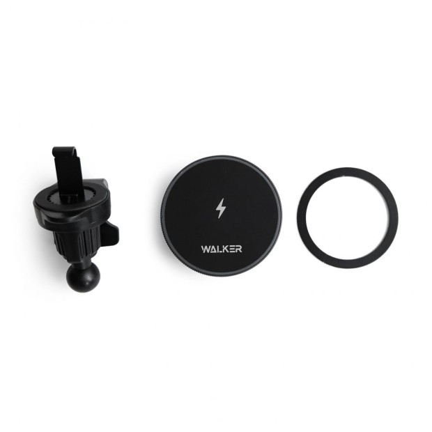 Автодержатель Walker CX-055 MagSafe 15W (Чёрный)