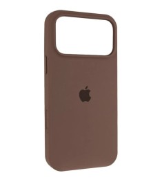 Силикон Original Round Case Apple iPhone 17 Pro Max (30) Milk Chocolate