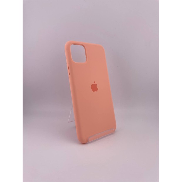 Силіконовий оригінальний чохол Apple для iPhone 11 Pro Max (грейпфрут)