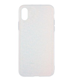 Силіконовий чохол Ice Abstractions для Apple iPhone X  /  XS (Snow)