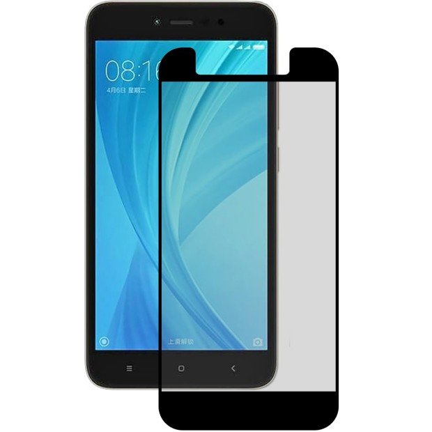 Защитное стекло 5D Standard Xiaomi Redmi Note 5a Prime / Note 5a / Note 5a Pro Black