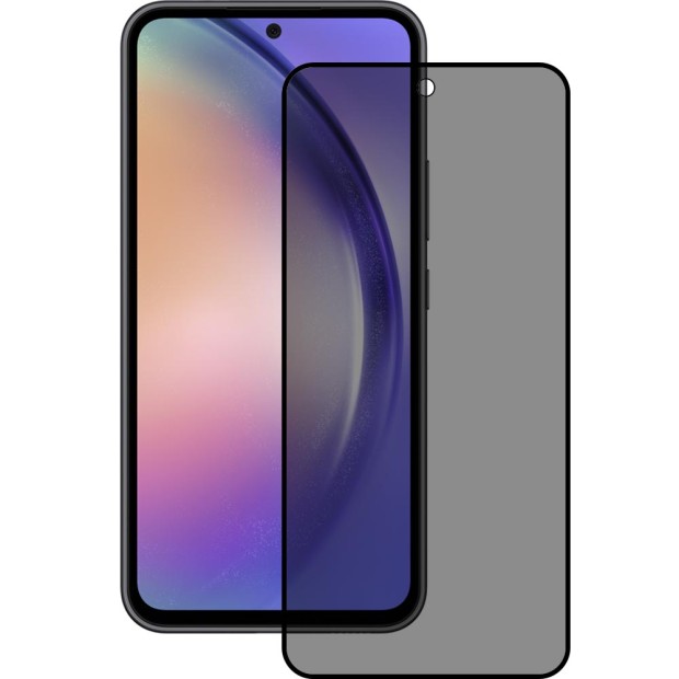 Защитное стекло 5D Privacy HD Samsung Galaxy A54 / S23 FE Black