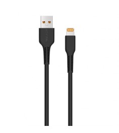 USB-кабель Walker C315 (1м) (Lightning) (Чорний)