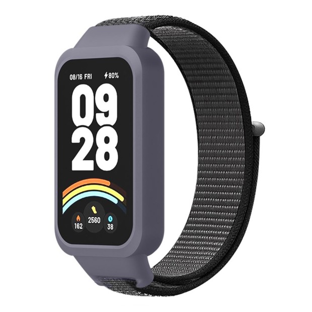 Ремінець Velcro Xiaomi Mi Band 9 Active (Sea Shell)
