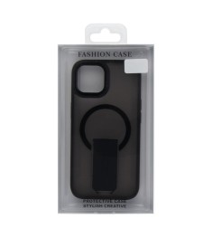 Накладка FrostFlex Stand Magsafe Apple iPhone 13 (Black)