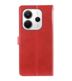 Чохол-книжка Leather Book Gallant для Xiaomi Redmi Note 14 4G (Червоний)