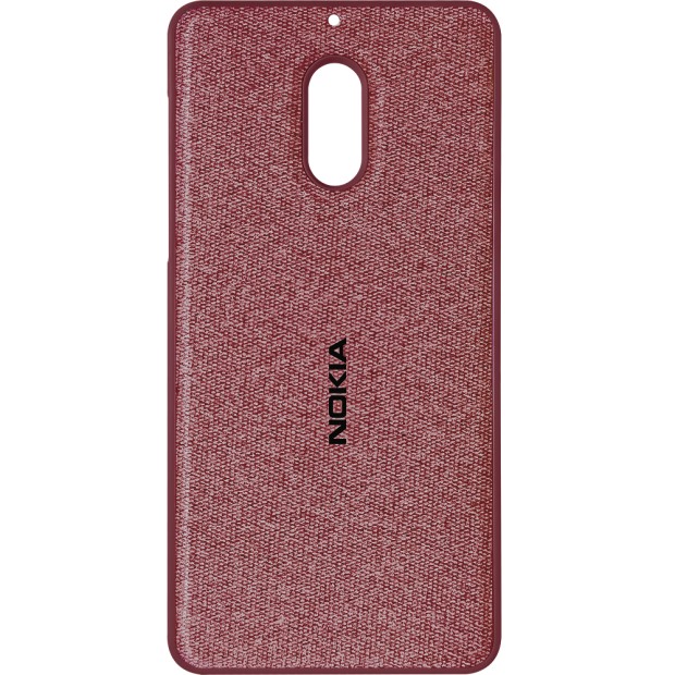 Силіконовий чохол Textile для Nokia 6 (Бордовий) Силіконовий чохол Textile для Nokia 6 (Бордовий)