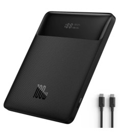 Павербанк Baseus Blade Digital Display 20000mAh 100W (PPDGL-01) (Чорний)