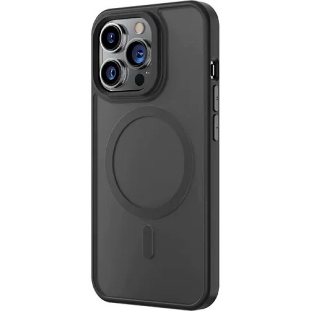 Накладка Blueo Skin Friendly Anti-Drop with MagSafe Apple iPhone 14 Pro (Black)