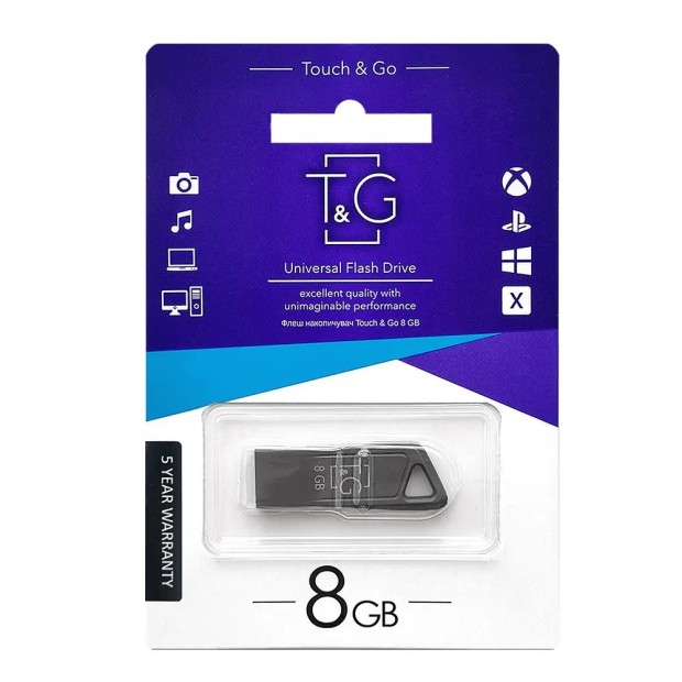 USB флеш-накопичувач Touch & Go 114 Metal Series 8Гб USB флеш-накопичувач Touch & Go 114 Metal Series 8Гб