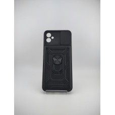 Бронь-чехол Ring Armor Case Samsung Galaxy A04E (ShutCam) (Чёрный)