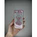 Силикон Glitter Apple iPhone 6 / 6s (Silver Dress 02)