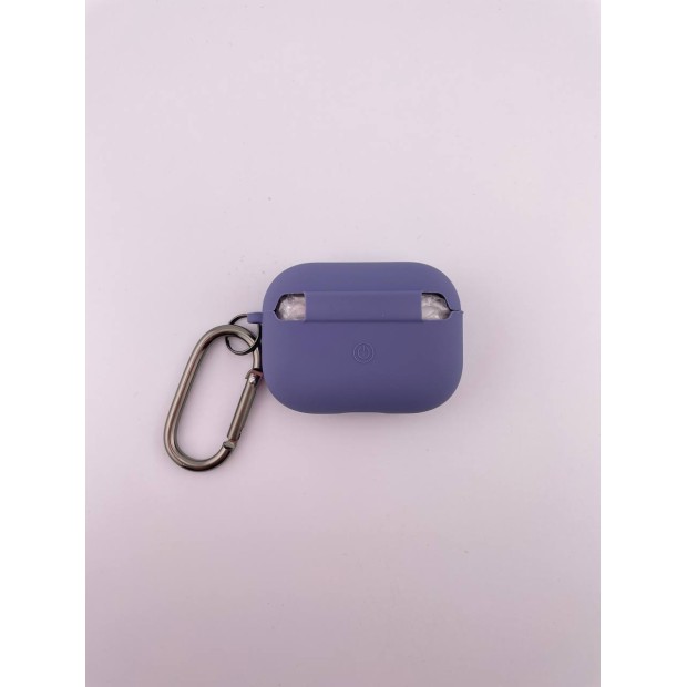 Чохол для навушників Full Silicone Case with Microfiber Apple AirPods Pro 2 (42) Shadow Blue
