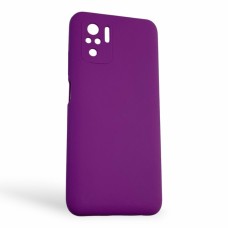 Силіконовий чохол Original Xiaomi Redmi Note 10  /  Note 10S (ShutCam) (Аметист)