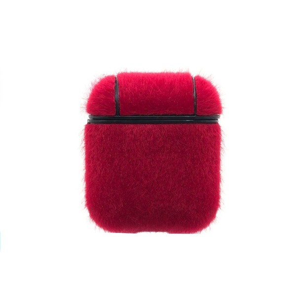 Apple AirPods Wool Case (червоний) футляр для навушників.