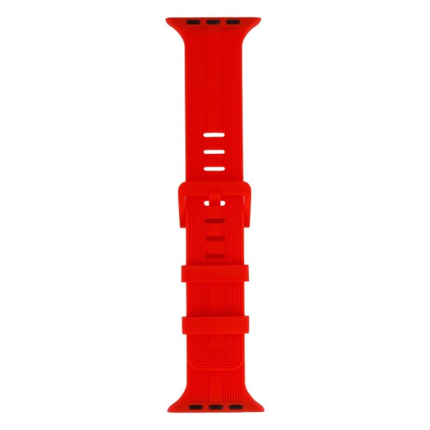 Apple Watch Silicone Strap Shine 42  /  44  /  49mm (05) Product Red