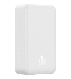 Бездротовий акумулятор Baseus Magnetic Mini 20W 20000mAh (Білий)