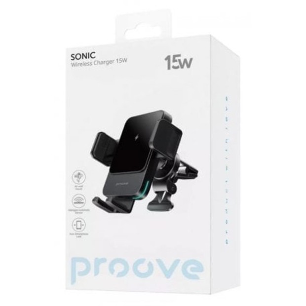 Car Holder Proove Sonic 15W (Gray) WHSN15002001