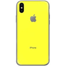 Силіконовий чохол Zefir для Apple iPhone Xs Max (Жовтий)