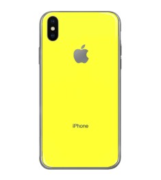 Силіконовий чохол Zefir для Apple iPhone Xs Max (Жовтий)