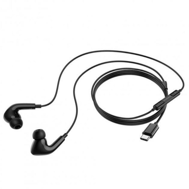 Wired in-ear headphones with microphone Borofone BM30 Pro (Type-C) (Black)