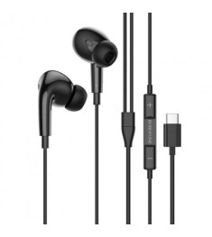 Wired in-ear headphones with microphone Borofone BM30 Pro (Type-C) (Black)