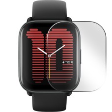 Захисне скло 5D для Amazfit Active чорне Захисне скло 5D для Amazfit Active чорне