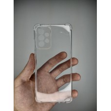 Силікон 6D Samsung Galaxy A52 (ShutCam) (Прозорий)