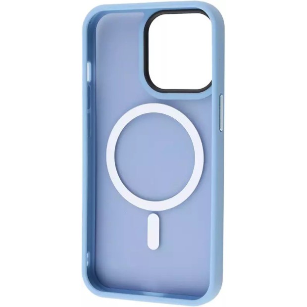 Чехол WAVE Matte Insane Case with MagSafe iPhone 13 (Sierra Blue)