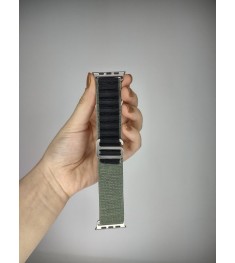 Ремешок Alpine Loop Apple Watch 38 / 40 / 41 (Black / Green)