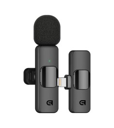 Бездротовий мікрофон петличка ArmorStandart ASM1 (Lightning) (Чорний)