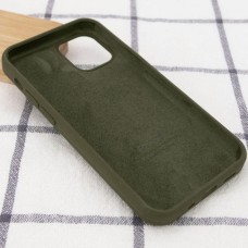 Силикон Original Round Case Apple iPhone 13 (52) Olive