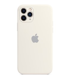 Силіконовий оригінальний чохол RoundCam для Apple iPhone 11 Pro (06) білого коль..