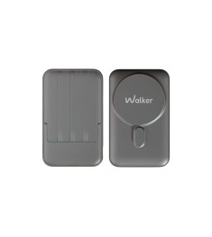 Бездротовий акумулятор Walker WB-710 15W 10000mAh+вбудований кабель USB / Type-C.. Бездротовий акумулятор Walker WB-710 15W 10000mAh+вбудований кабель USB / Type-C..
